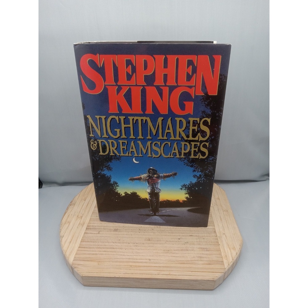 Nightmares and‎ Dreamscapes by Stephen King (1993, Hardcover) RIP ON Dust Jacket